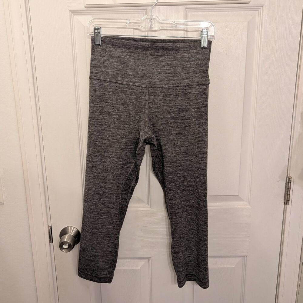 Heather Grey lululemon Align Crop Leggings